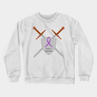 Brother of a Crohn’s Warrior Crewneck Sweatshirt